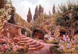Un Giardino Mediterraneo da George Samuel Elgood