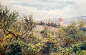 Firenze (litografia a colori)