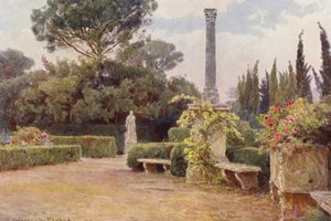Giardini italiani: Villa Medici da George Samuel Elgood