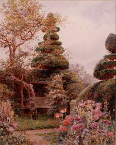 Yew Arbour, Polhill da George Samuel Elgood