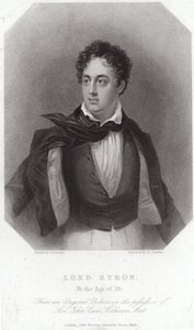 Ritratto di Lord Byron da George Sanders