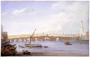 Vecchi e nuovi ponti di Londra, Londra, 1831