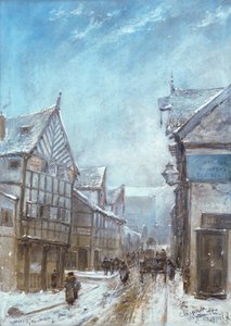 Vecchio Cheapside, Warrington, 1864 da George Sheffield