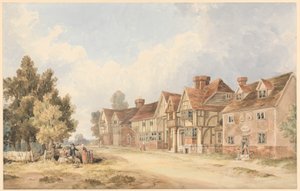 Il villaggio di Chiddingstone, Kent da George Shepheard