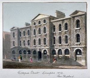 Giltspur Street Compter, Città di Londra da George Shepherd