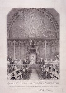 Gog e Magog, Guildhall, Londra da George Shepherd