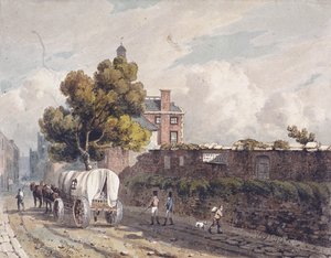 London Wall, Londra, 1811 da George Shepherd