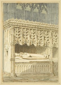 Monumento a Sir Thomas Mede in St Mary Redcliffe da George Shepherd