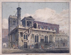 San Dunstan in the West, Londra da George Shepherd