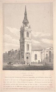 St. Mary Le Bow, inciso da William Wise da George Shepherd