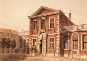 La sala dei barbieri chirurghi, Londra da George Shepherd