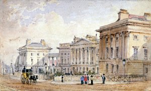 Veduta di Clarence Terrace nel Regent