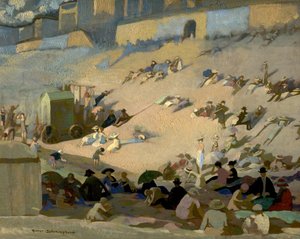 Spiaggia di Brighton, East Sussex da George Sheringham