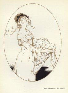Illustrazione per The Happy Hypocrite di Max Beerbohm