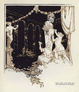 Illustrazione per The Happy Hypocrite di Max Beerbohm da George Sheringham