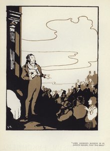 Illustrazione per The Happy Hypocrite di Max Beerbohm da George Sheringham