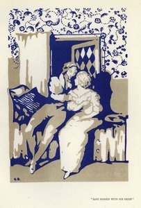 Illustrazione per The Happy Hypocrite di Max Beerbohm da George Sheringham