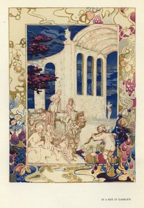 Illustrazione per The Happy Hypocrite di Max Beerbohm da George Sheringham