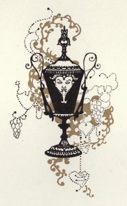 Illustrazione per The Happy Hypocrite di Max Beerbohm da George Sheringham