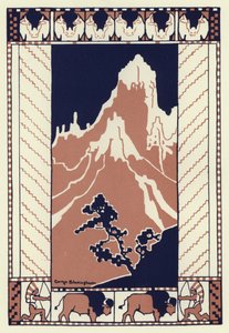 Quella notte, quando tutto il villaggio dormiva, il ragazzo andò ai piedi della montagna da George Sheringham
