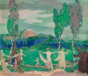 I campi di Avatar, c20th secolo 1914-1915 da George Sheringham