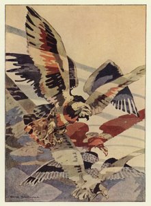 La grande aquila ha creato i venti per lui