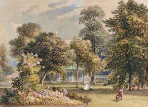 Maidstone, la residenza del Maggiore Maurice, Hon. East India Company da George Sidney Shepherd
