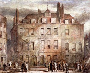 Sheriffs Court, Red Lion Square, Holborn, Londra da George Sidney Shepherd