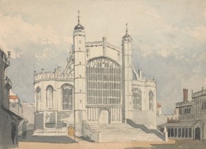 Cappella di San Giorgio, Windsor, Berks. da George Sidney Shepherd