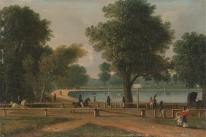 Il Serpentine, Hyde Park da George Sidney Shepherd