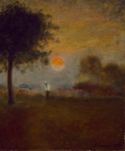 Sorgere della Luna, 1891 da George Snr. Inness