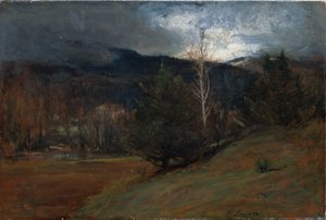Novembre negli Adirondacks, c.1885