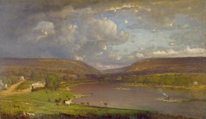 Sul fiume Delaware, 1861-63 da George Snr. Inness