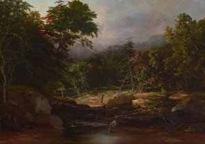 Ruscello in montagna, c.1850 da George Snr. Inness