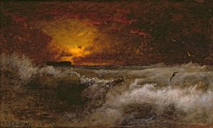 Tramonto sul mare, 1887