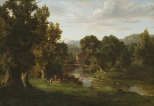 Il Vecchio Mulino, 1849 da George Snr. Inness