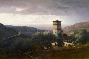 Veduta di Roma da Tivoli da George Snr. Inness