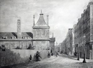 Montague House, Bloomsbury, Londra 1845-49 da George Snr Scharf