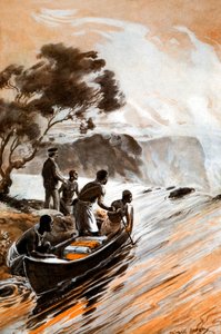 La scoperta delle Cascate Vittoria di Livingstone da George Soper