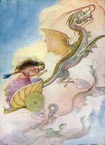 Teseo: "Medea chiamò il suo carro di draghi" da George Soper