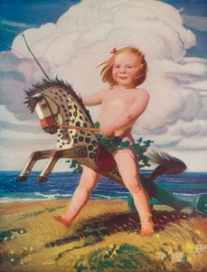 Il cavallo a dondolo, c1915, 1932