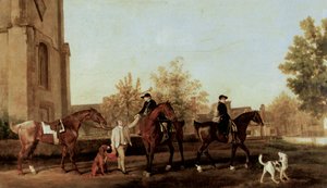 I cacciatori lasciano Southill da George Stubbs