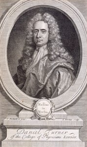 Daniel Turner, MD, LRCP, medico, 1717 da George Vertue