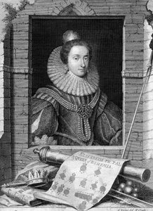 Elisabetta di Boemia, c1700-1750 da George Vertue