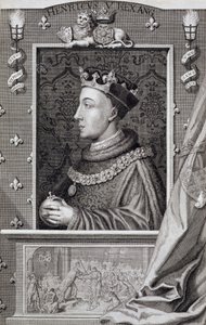 Enrico V (1387-1422), dopo un dipinto a Kensington Palace da George Vertue