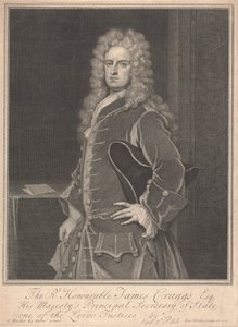 James Craggs, il Giovane da George Vertue