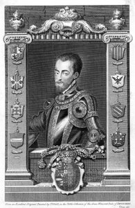 Filippo II, Re di Spagna, XVI secolo, 1735 da George Vertue