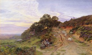 Pitch Hill vicino a Ewhurst da George Vicat Cole