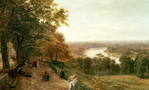 Richmond Hill, Londra, 1875 da George Vicat Cole