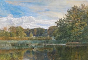 Lo stagno del mulino, Evelyn Woods da George Vicat Cole